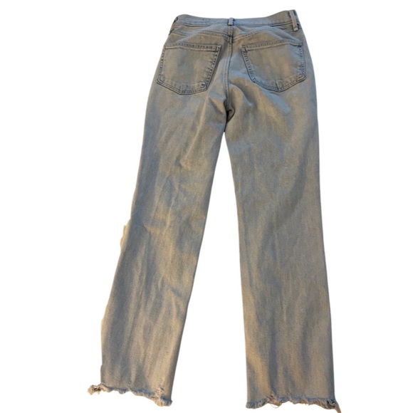 Rag & Bone Ankle Cigarette Bleached Jeans in Dean (J1) - Picture 8 of 8